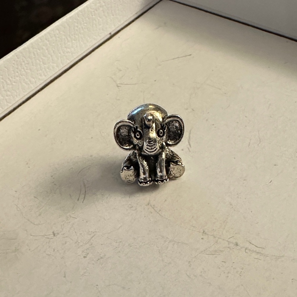 Pandora Silver Elephant Charm